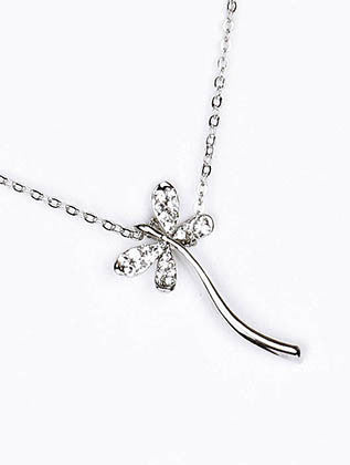 NECKLACE  CLN2322743RDCLR - Scarvesnthangs
 - 3