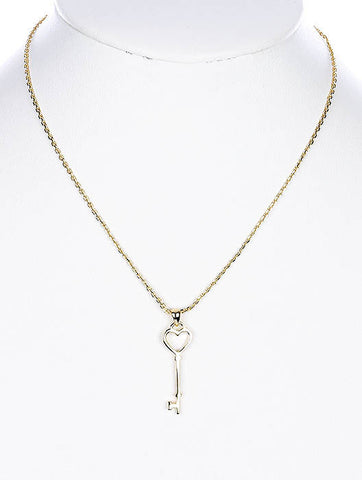 NECKLACE  CLN23296GDGOD - Scarvesnthangs
 - 2