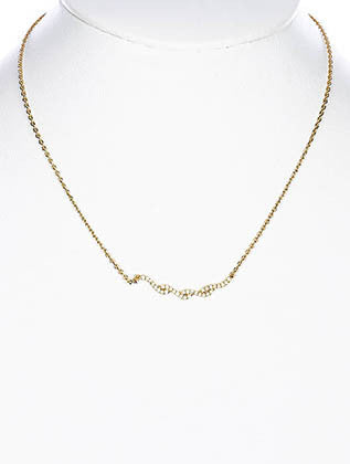 NECKLACE  CLN23297GDCLR
