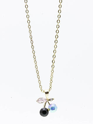 NECKLACE  CLN23299GDGRN