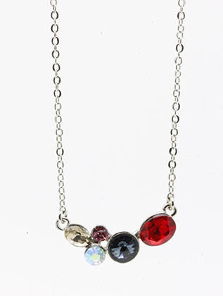 NECKLACE  CLN23304RDBLU