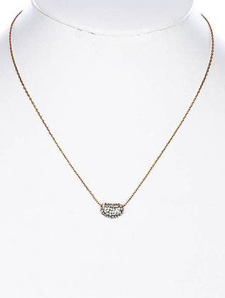 NECKLACE  CLN23338GDCLR