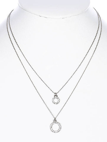 NECKLACE  CLN23343RDCLR - Scarvesnthangs
 - 2