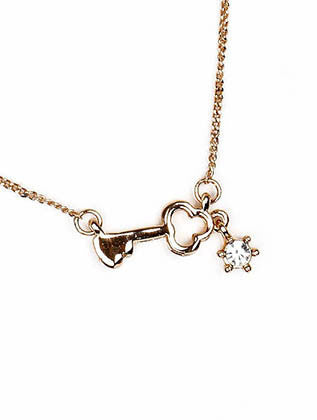 NECKLACE  CLN23356GDCLR - Scarvesnthangs
 - 3