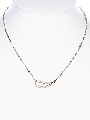 NECKLACE  CLN23358GDCLR