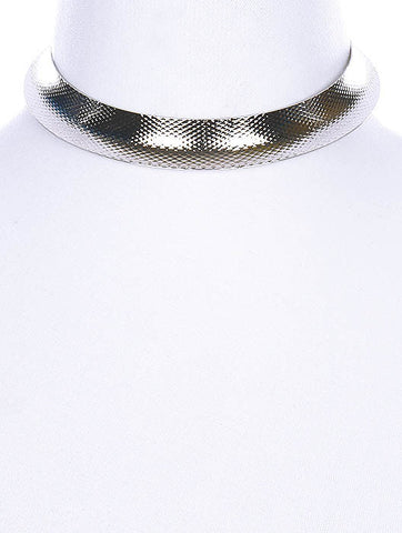 NECKLACE  CLN233806RDSIV - Scarvesnthangs
 - 2