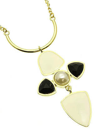 NECKLACE  CLN24164GDIVY - Scarvesnthangs
 - 3