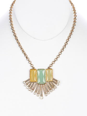 NECKLACE  CLN31058GDMIN - Scarvesnthangs
 - 2