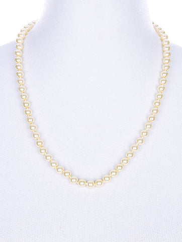 NECKLACE  CLN33119GDCRM - Scarvesnthangs
 - 2