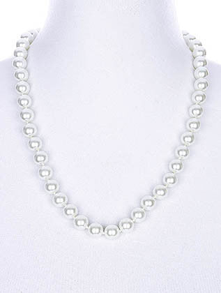 NECKLACE  CLN33171GDWHT