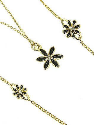 NECKLACE  CLN3902GDIVY - Scarvesnthangs
 - 3