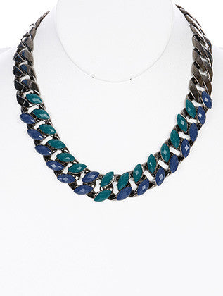 NECKLACE  CLN3908BNBLU