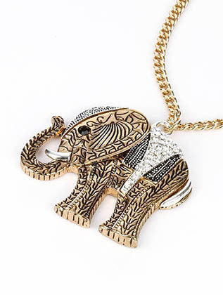 NECKLACE  CLN5486BOCLR - Scarvesnthangs
 - 3