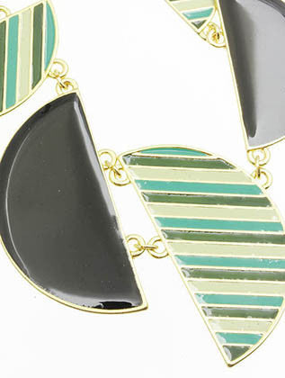 NECKLACE  CLN6262GDGRN - Scarvesnthangs
 - 3