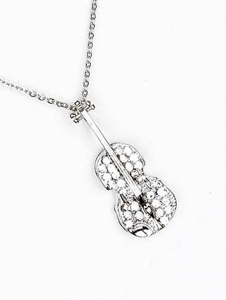 NECKLACE  CLN6286RDCLR - Scarvesnthangs
 - 3