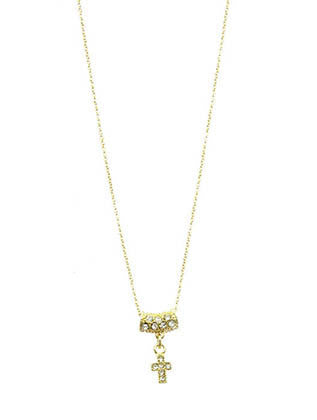 NECKLACE  CLN6296NGDCLR