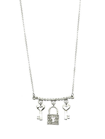 NECKLACE  CLN6311RDCLR - Scarvesnthangs
 - 2