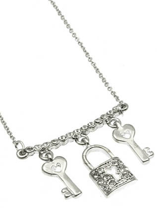 NECKLACE  CLN6311RDCLR - Scarvesnthangs
 - 3