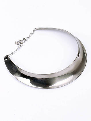 NECKLACE  CLN704347NRDSIV - Scarvesnthangs
 - 3