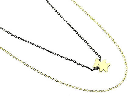 NECKLACE  CLN72557GDBLK