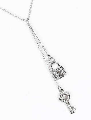 NECKLACE  CLN72594RDCLR - Scarvesnthangs
 - 3