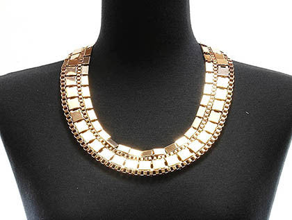 NECKLACE  CLN901934RGPNK - Scarvesnthangs
 - 3