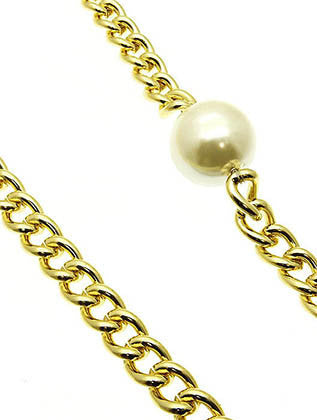 NECKLACE  CLN91263GDCRM - Scarvesnthangs
 - 3