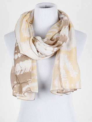 SCARF   TIE DYE PATTERN  COF1478IVY - Scarvesnthangs
 - 1
