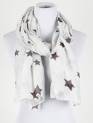 SCARF   STAR PRINT  COF1479MIN