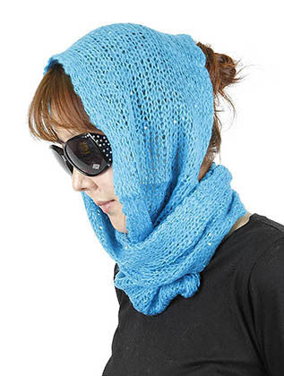 SCARF   KNIT OBLONG  COF99466AQA - Scarvesnthangs
 - 3