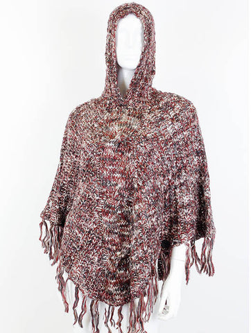 SCARF   HOODED  COF99595RED - Scarvesnthangs
 - 2