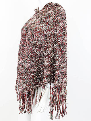 SCARF   HOODED  COF99595RED - Scarvesnthangs
 - 3