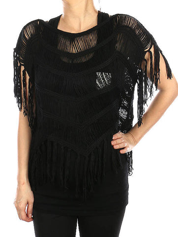 SCARF   CROCHET  COF99713BLK - Scarvesnthangs
 - 2