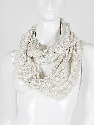 SCARF   CROCHETED  DAF0508IVY - Scarvesnthangs
 - 1
