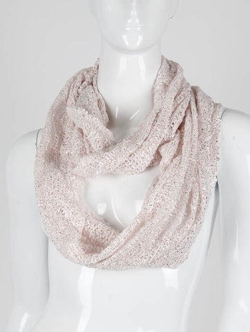 SCARF   CROCHETED  DAF0508PNK - Scarvesnthangs
 - 2