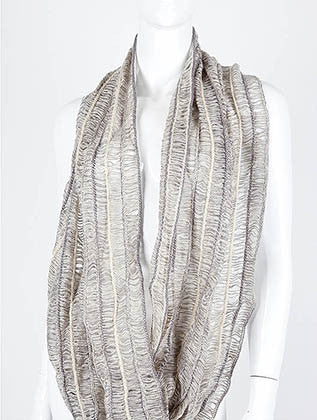 SCARF   CROCHETED  DAF1015IVY - Scarvesnthangs
 - 3
