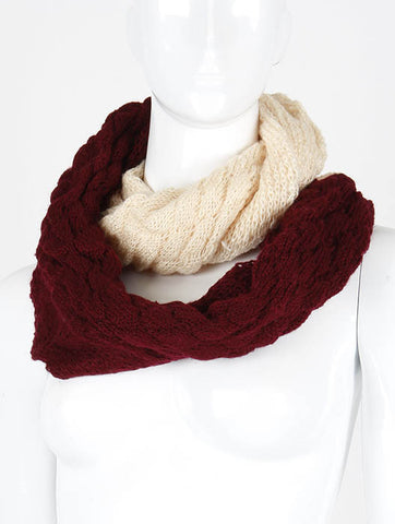 SCARF   DOUBLE LAYERED  DAF11571RED - Scarvesnthangs
 - 2