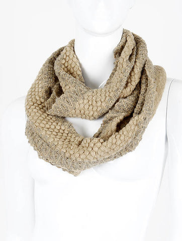 SCARF   CROCHETED  DAF3143BRO - Scarvesnthangs
 - 2