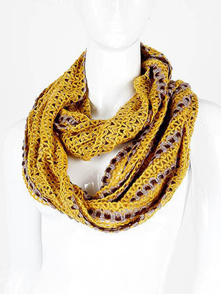 SCARF   KNITTED  DAF3194YEW
