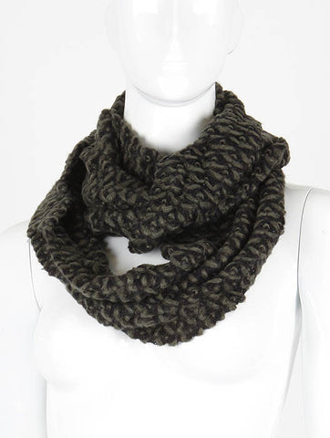 SCARF   CROCHETED  DAF4661GRY - Scarvesnthangs
 - 2