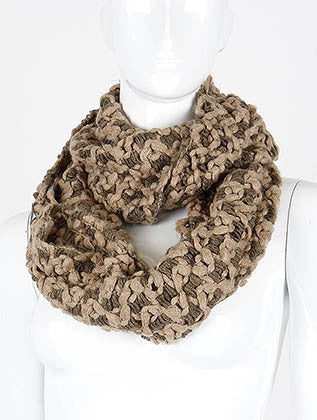 SCARF   KNITTED  DAF4664BRO