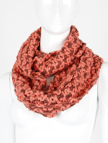 SCARF   KNITTED  DAF4664PNK - Scarvesnthangs
 - 2