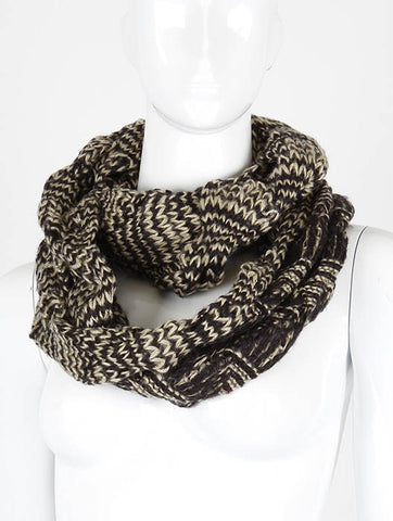 SCARF   KNITTED  DAF4906BLK - Scarvesnthangs
 - 2