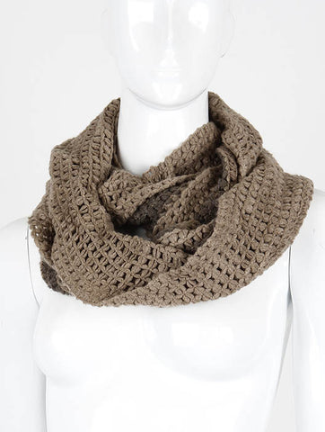 SCARF   KNITTED  DAF4909BRO - Scarvesnthangs
 - 2