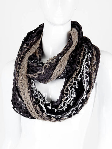 SCARF   HAND-DYED  DAF6455BLK - Scarvesnthangs
 - 2