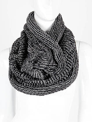 SCARF   NECK WARMER  DAF6530BLK