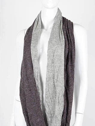 SCARF   TWO COLOR  DAF99312GRY - Scarvesnthangs
 - 3