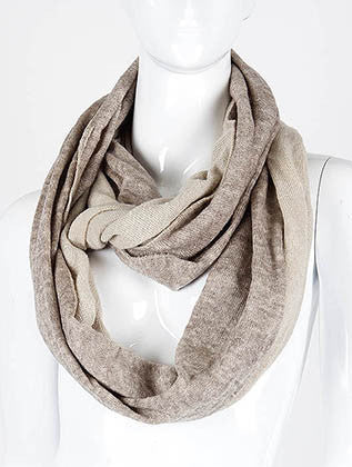 SCARF   TWO COLOR  DAF99312IVY