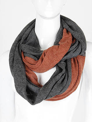 SCARF   TWO COLOR  DAF99312PCH - Scarvesnthangs
 - 1