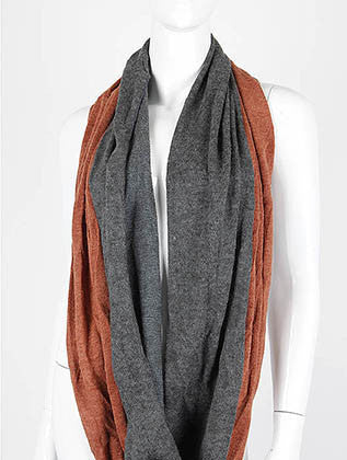 SCARF   TWO COLOR  DAF99312PCH - Scarvesnthangs
 - 3